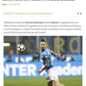 世界杯在线足球直播-大连人又失一外援？曝哈姆西克解约重返斯洛伐克